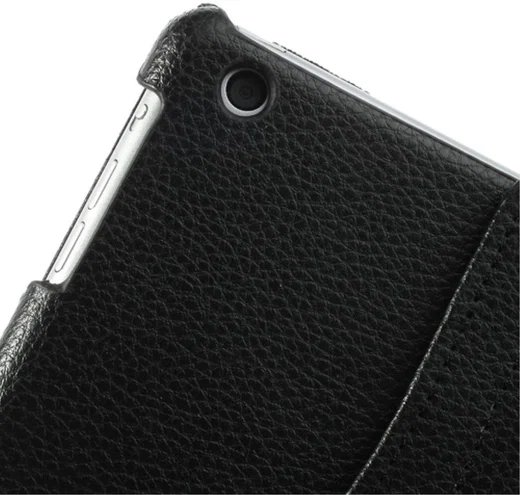 Apple iPad Air Rotary Leather Stand Cover Zwart afbeelding 6