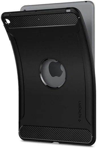 Spigen iPad Mini 5 Rugged Armor Black afbeelding 2