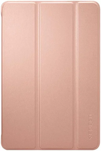 Spigen Smart Fold Hoesje met Standaard Apple iPad Mini 5 Roze Goud afbeelding 4