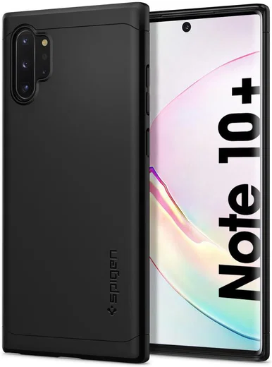 Spigen Thin Fit Classic Hoesje Samsung Galaxy Note 10 Plus Zwart afbeelding 8