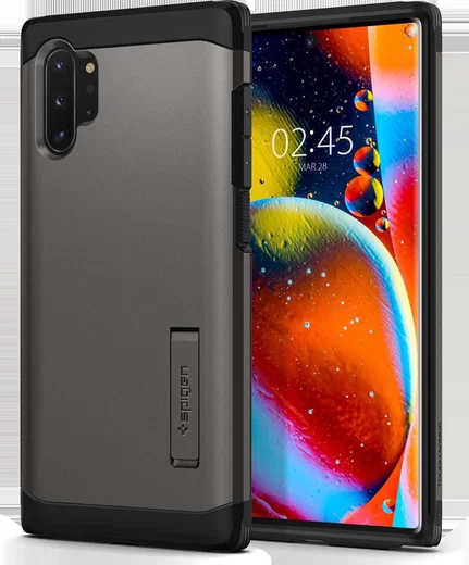 Spigen Tough Armor Hoesje Samsung Galaxy Note 10 Plus Gunmetal afbeelding 5