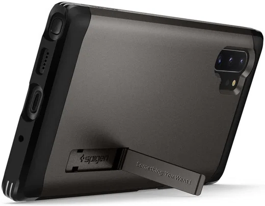 Spigen Tough Armor Hoesje Samsung Galaxy Note 10 Plus Gunmetal afbeelding 2