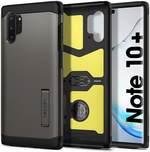 Spigen Tough Armor Hoesje Samsung Galaxy Note 10 Plus Gunmetal afbeelding 10