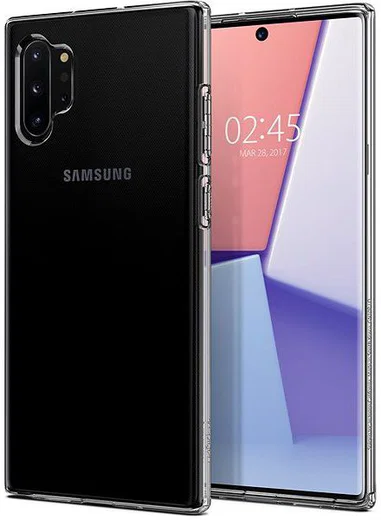Spigen Crystal Flex Samsung Galaxy Note 10 Plus Hoesje Transparant afbeelding 1