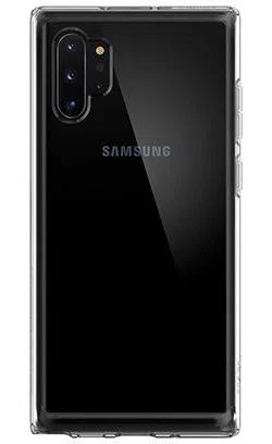 Spigen Crystal Hybrid Hoesje Samsung Galaxy Note 10 Plus Transparant afbeelding 2
