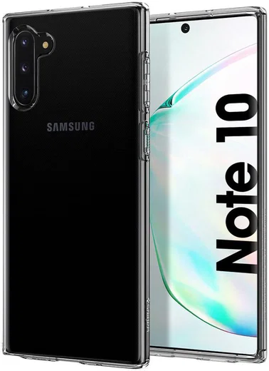 Spigen Liquid Crystal Hoesje Samsung Galaxy Note 10 Transparant afbeelding 1