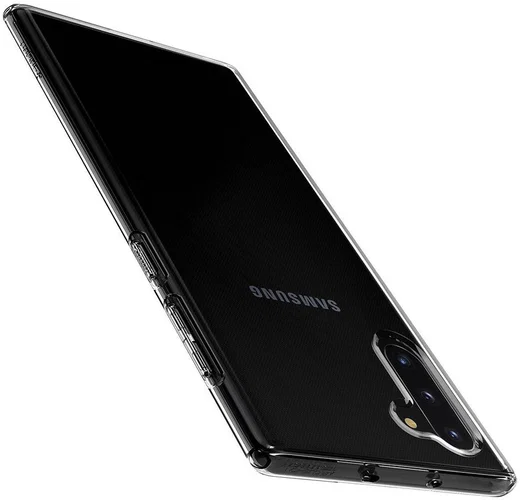 Spigen Liquid Crystal Hoesje Samsung Galaxy Note 10 Transparant afbeelding 3