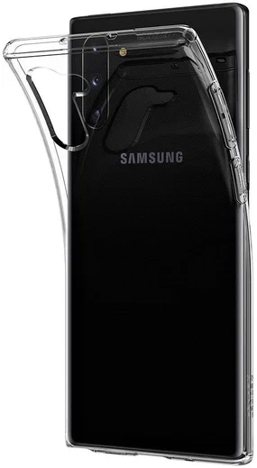 Spigen Liquid Crystal Hoesje Samsung Galaxy Note 10 Transparant afbeelding 6