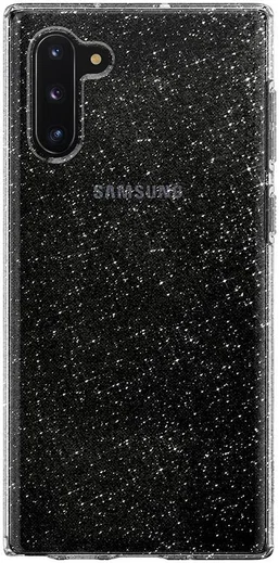 Spigen Liquid Crystal Hoesje Galaxy Note 10 Glitter Transparant afbeelding 2