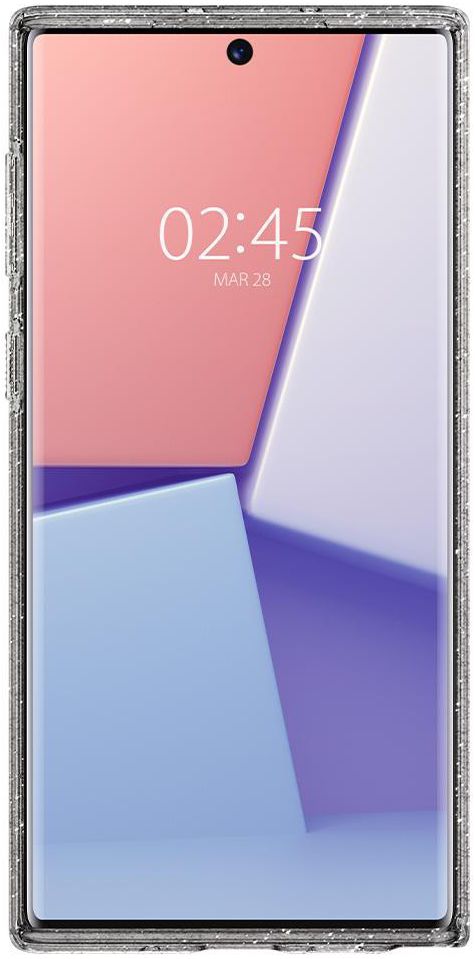 Spigen Liquid Crystal Hoesje Galaxy Note 10 Glitter Transparant afbeelding 5