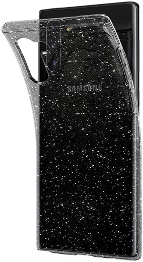 Spigen Liquid Crystal Hoesje Galaxy Note 10 Glitter Transparant afbeelding 6