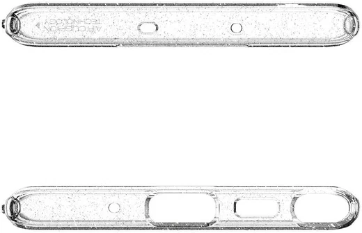 Spigen Liquid Crystal Hoesje Galaxy Note 10 Glitter Transparant afbeelding 8