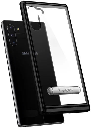 Spigen Ultra Hybrid S Hoesje Samsung Galaxy Note 10 Zwart afbeelding 4