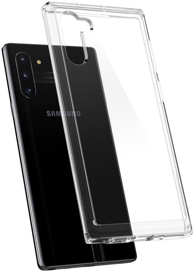 Spigen Crystal Hybrid Hoesje Samsung Galaxy Note 10 Transparant afbeelding 2