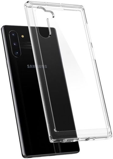 Spigen Crystal Hybrid Hoesje Samsung Galaxy Note 10 Transparant afbeelding 2