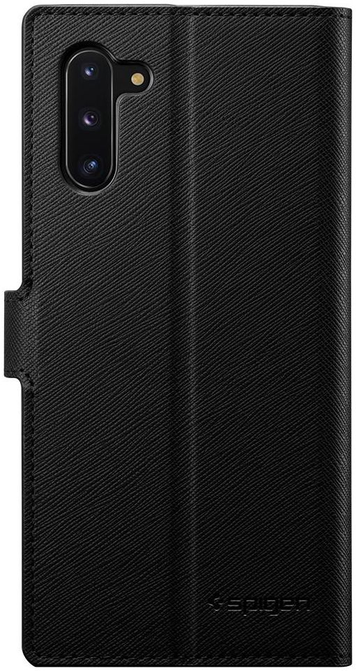Spigen Wallet S Flip Hoesje Samsung Galaxy Note 10 Zwart afbeelding 4