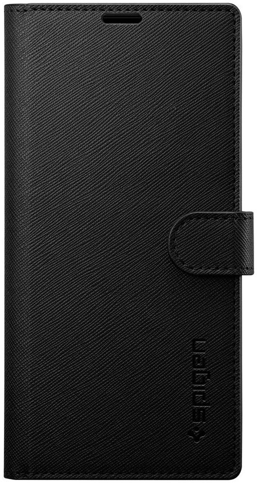 Spigen Wallet S Flip Hoesje Samsung Galaxy Note 10 Zwart afbeelding 5