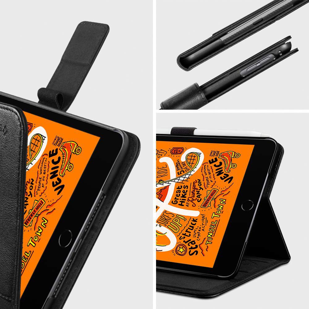 Spigen Stand Folio Apple iPad Mini 5 Zwart afbeelding 3
