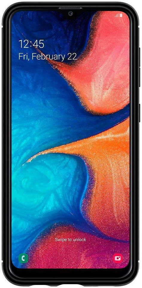 Spigen Rugged Armor Hoesje Samsung Galaxy A20 Zwart afbeelding 5