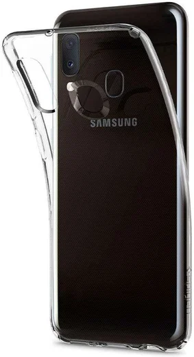 Spigen Liquid Crystal Hoesje Samsung Galaxy A20E Transparant afbeelding 1