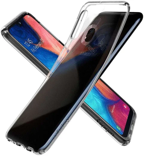 Spigen Liquid Crystal Hoesje Samsung Galaxy A20E Transparant afbeelding 4