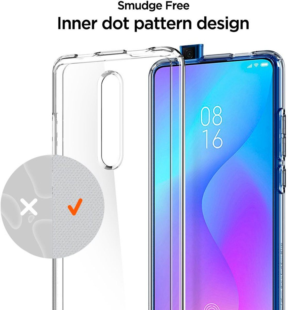 Spigen Ultra Hybrid Hoesje Xiaomi Mi 9T (Pro) Crystal Clear afbeelding 6