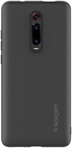 Spigen Silicone Fit Xiaomi Mi 9T (Pro) Hoesje Grijs afbeelding 3