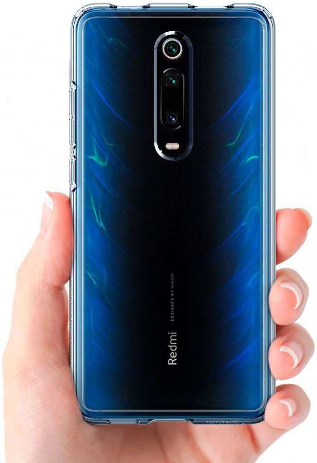 Spigen Liquid Crystal Hoesje Xiaomi Mi 9T (Pro) Transparant afbeelding 4