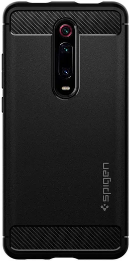 Spigen Rugged Armor Hoesje Xiaomi Mi 9T (Pro) Zwart afbeelding 6