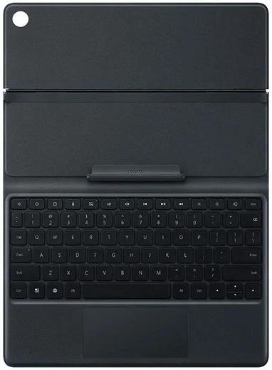 Huawei M5 (pro) 10.8 inch Lederen Toetsenbord Hoes (Qwerty) Zwart afbeelding 4