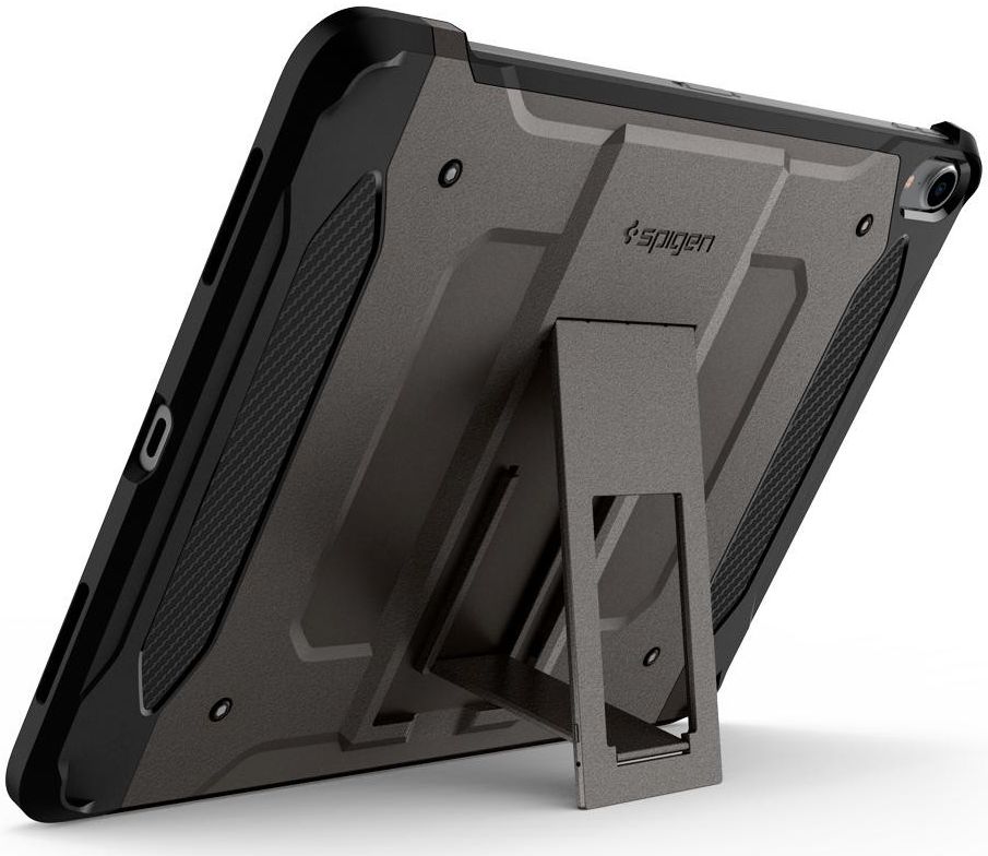 Spigen Tough Armor TECH Case Apple iPad Pro 12.9 (2018) Gunmetal afbeelding 4
