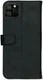 Rosso Deluxe Apple iPhone 11 Pro Hoesje Echt Leer Book Case Zwart afbeelding 8