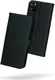 Rosso Deluxe Apple iPhone 11 Pro Max Hoesje Echt Leer Book Case Zwart afbeelding 2
