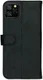 Rosso Deluxe Apple iPhone 11 Pro Max Hoesje Echt Leer Book Case Zwart afbeelding 6