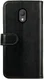 Rosso Element Alcatel 1C (2019) Hoesje Book Cover Zwart afbeelding 2