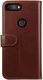 Rosso Element Alcatel 1S (2019) Hoesje Book Cover Bruin afbeelding 5