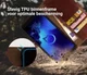 Rosso Element Alcatel 1S (2019) Hoesje Book Cover Bruin afbeelding 6
