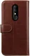 Rosso Element Alcatel 3 (2019) Hoesje Book Cover Bruin afbeelding 5