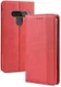 LG G8s Stijlvol Vintage Portemonnee Hoesje Rood afbeelding 7