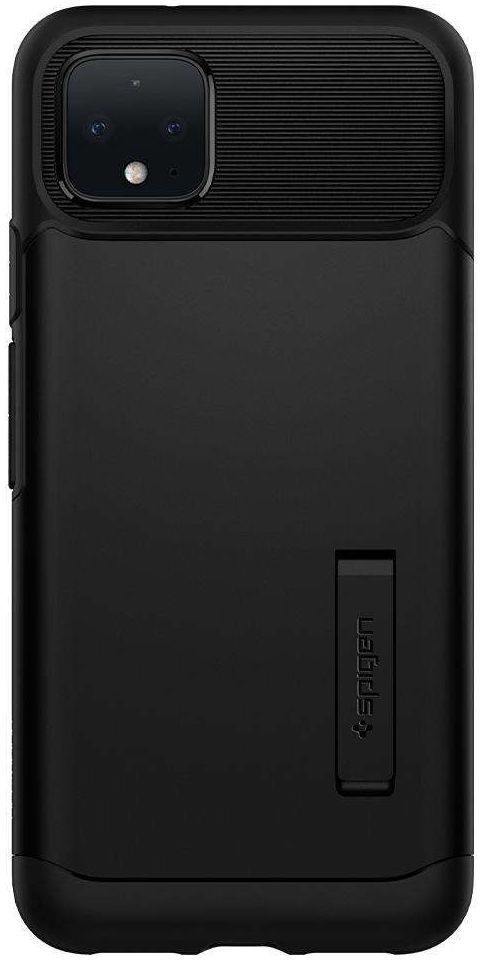 Spigen Slim Armor Hoesje Google Pixel 4 XL Zwart afbeelding 4