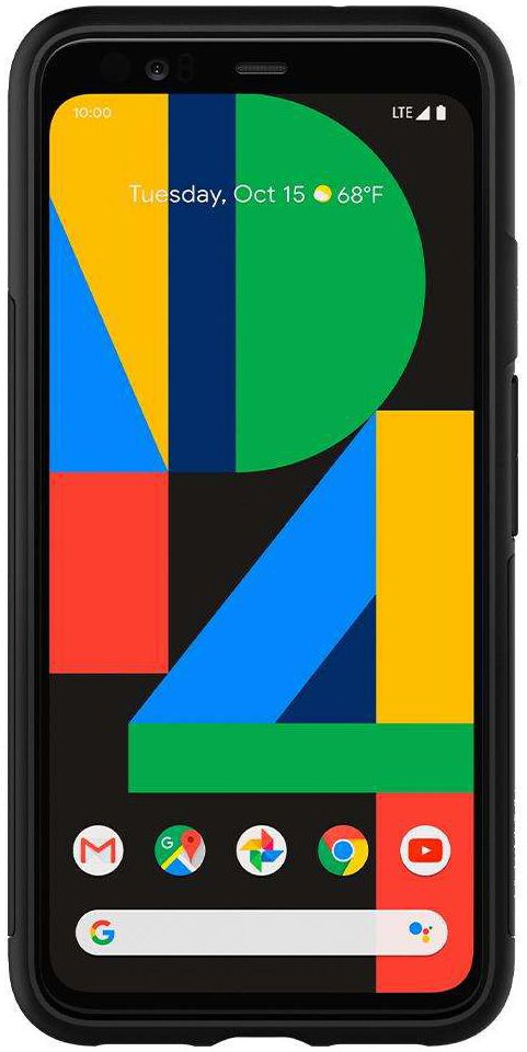 Spigen Slim Armor Hoesje Google Pixel 4 XL Zwart afbeelding 5