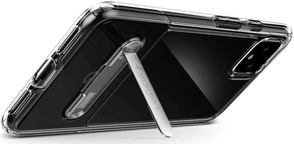 Spigen Slim Armor Essential S Hoesje Google Pixel 4 Crystal Clear afbeelding 3