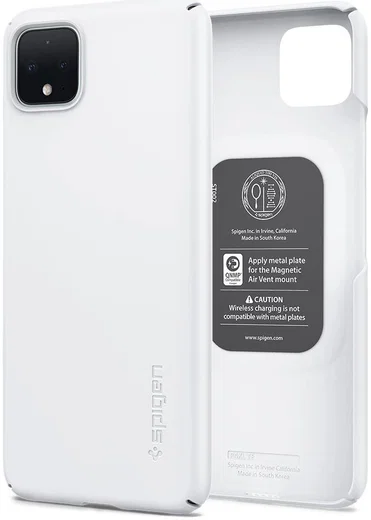 Spigen Thin Fit Google Pixel 4 Hoesje Wit afbeelding 3