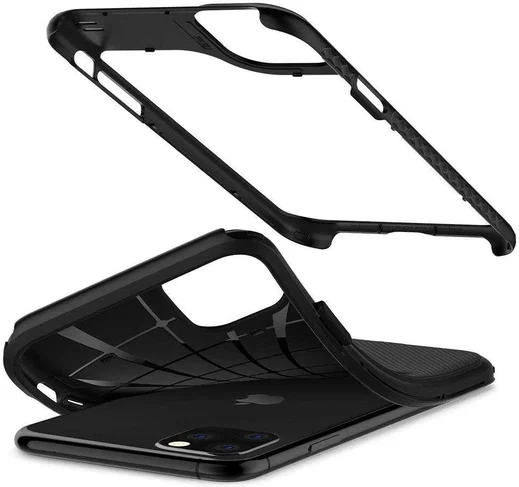 Spigen Hybrid NX Hoesje Apple iPhone 11 Pro Max Zwart afbeelding 2