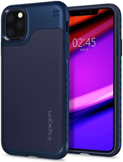 Spigen Hybrid NX Hoesje Apple iPhone 11 Pro Max Gunmetal afbeelding 1