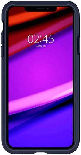 Spigen Hybrid NX Hoesje Apple iPhone 11 Pro Max Gunmetal afbeelding 4