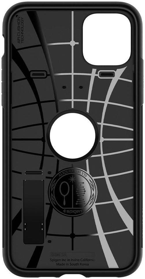 Spigen Slim Armor Hoesje Apple iPhone 11 Pro Max Zwart afbeelding 5