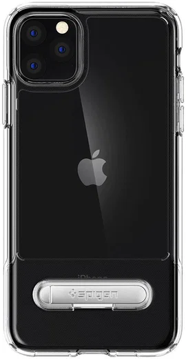 Spigen Slim Armor Hoesje Essentail S iPhone 11 Pro Max Transparant afbeelding 4