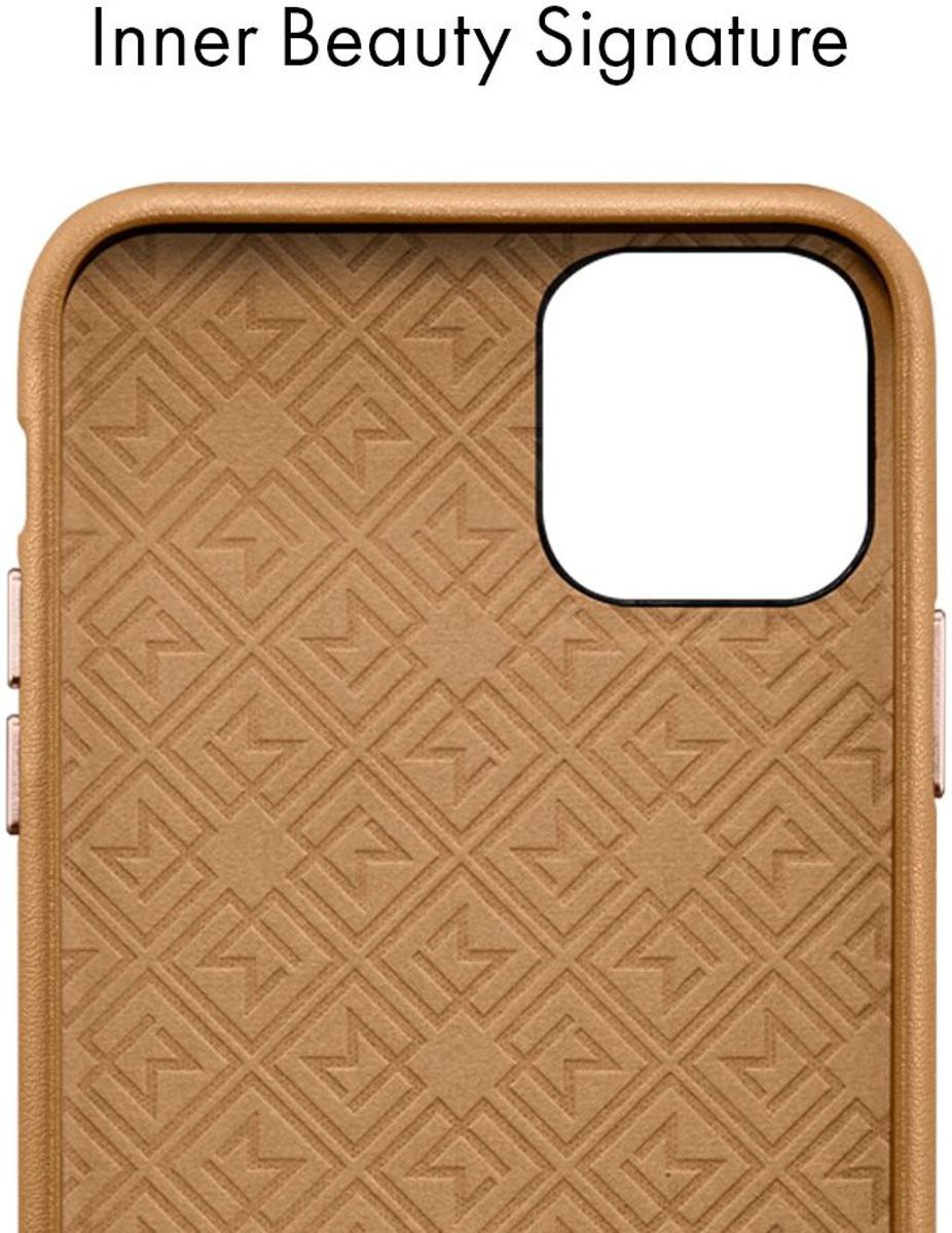 Spigen La Manon Calin Case Apple iPhone 11 Pro Max Camel Brown afbeelding 4