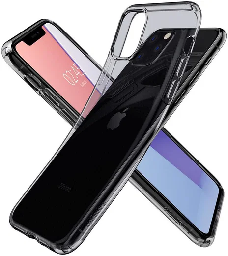 Spigen Liquid Crystal Apple iPhone 11 Pro Max Hoesje Space Crystal afbeelding 2